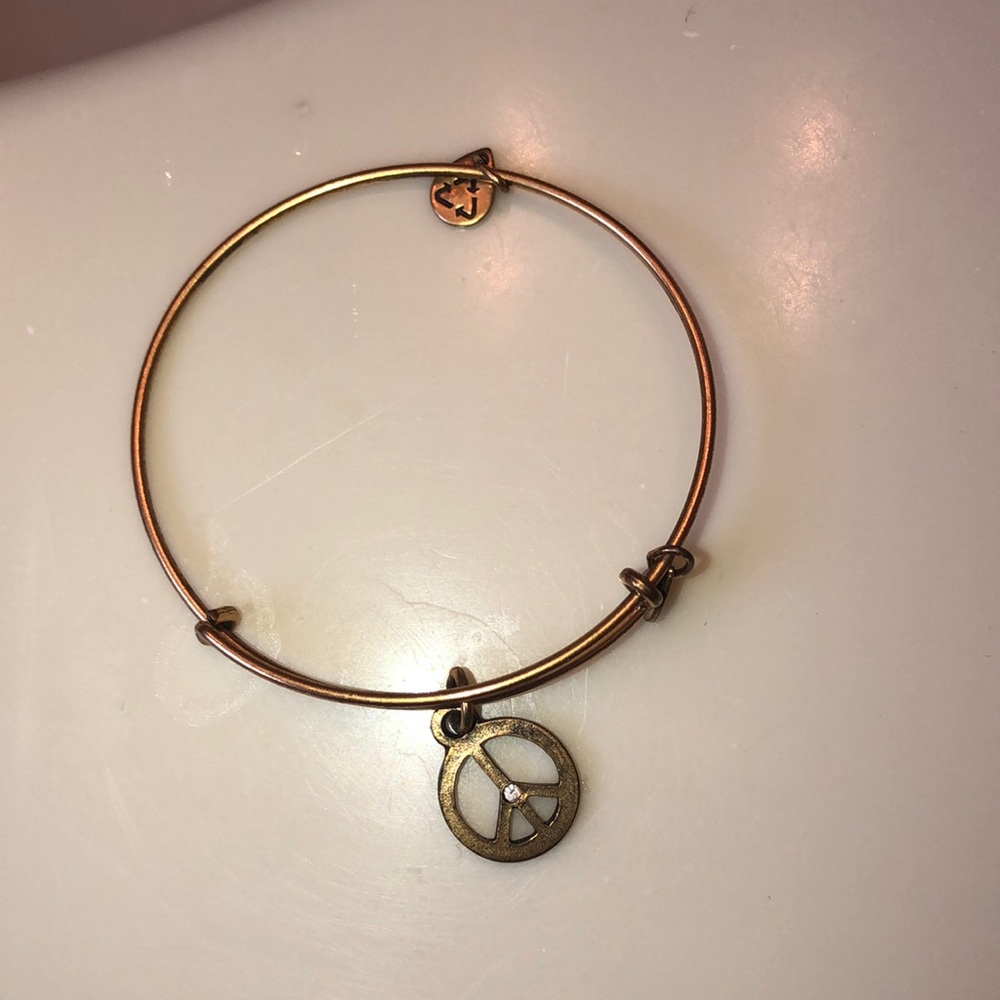 Alex and Ani Peace Bracelet